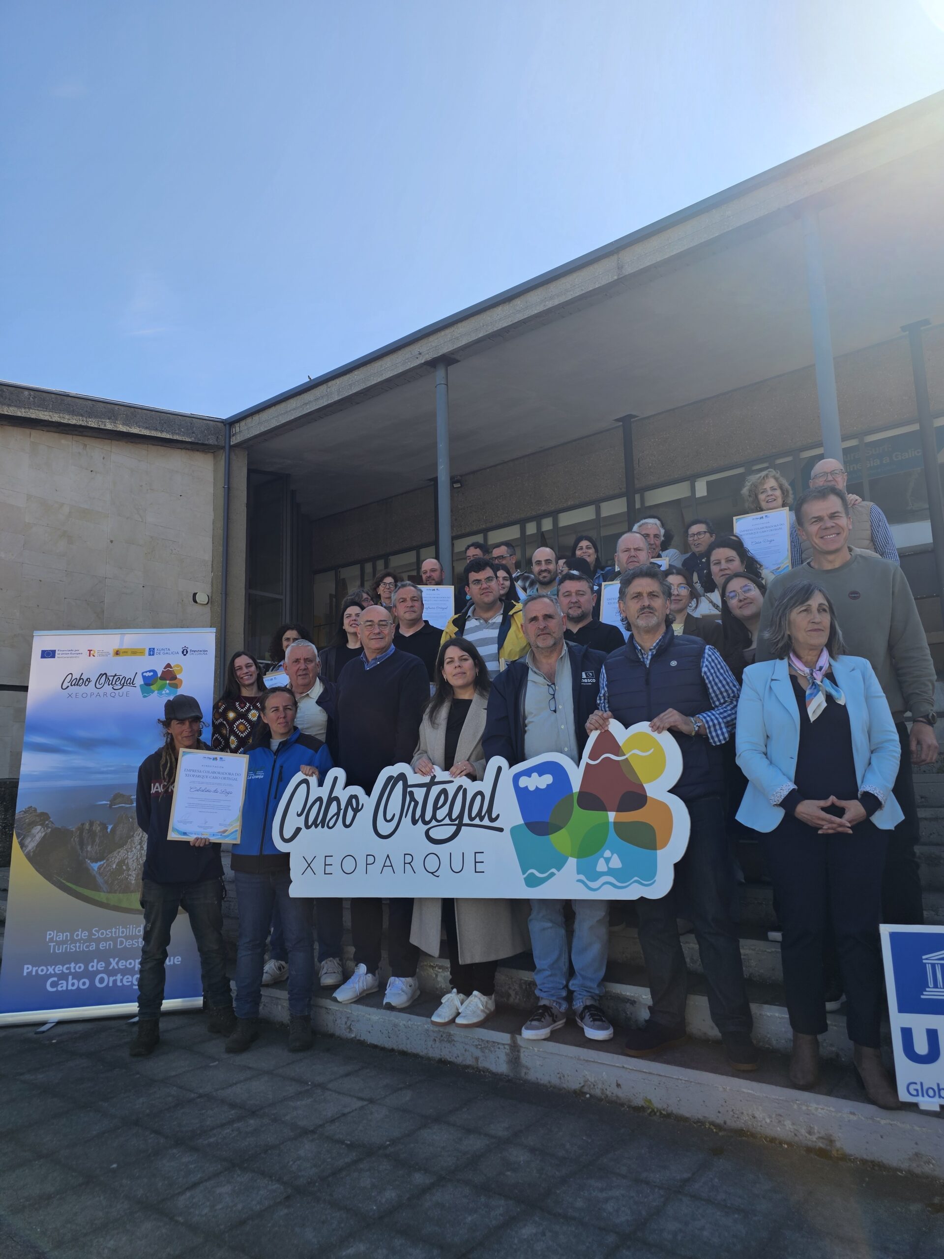 El Geoparque Cabo Ortegal acredita a una veintena de empresas turísticas