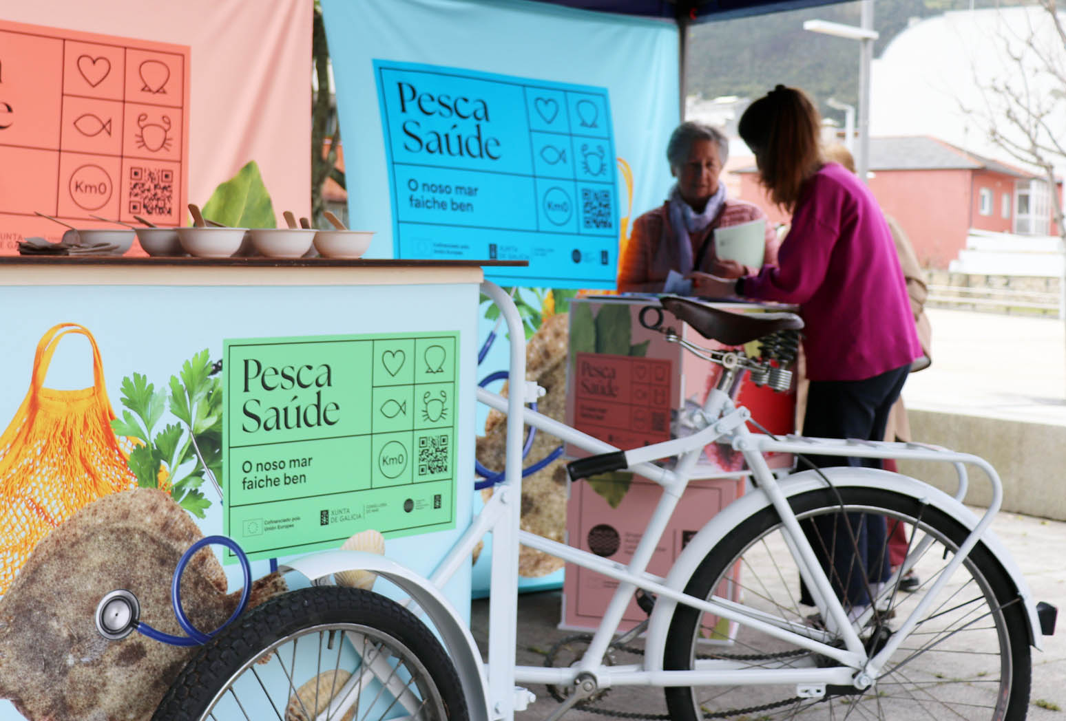 Pesca Saúde visita los centros de salud del GALP Costa da Morte