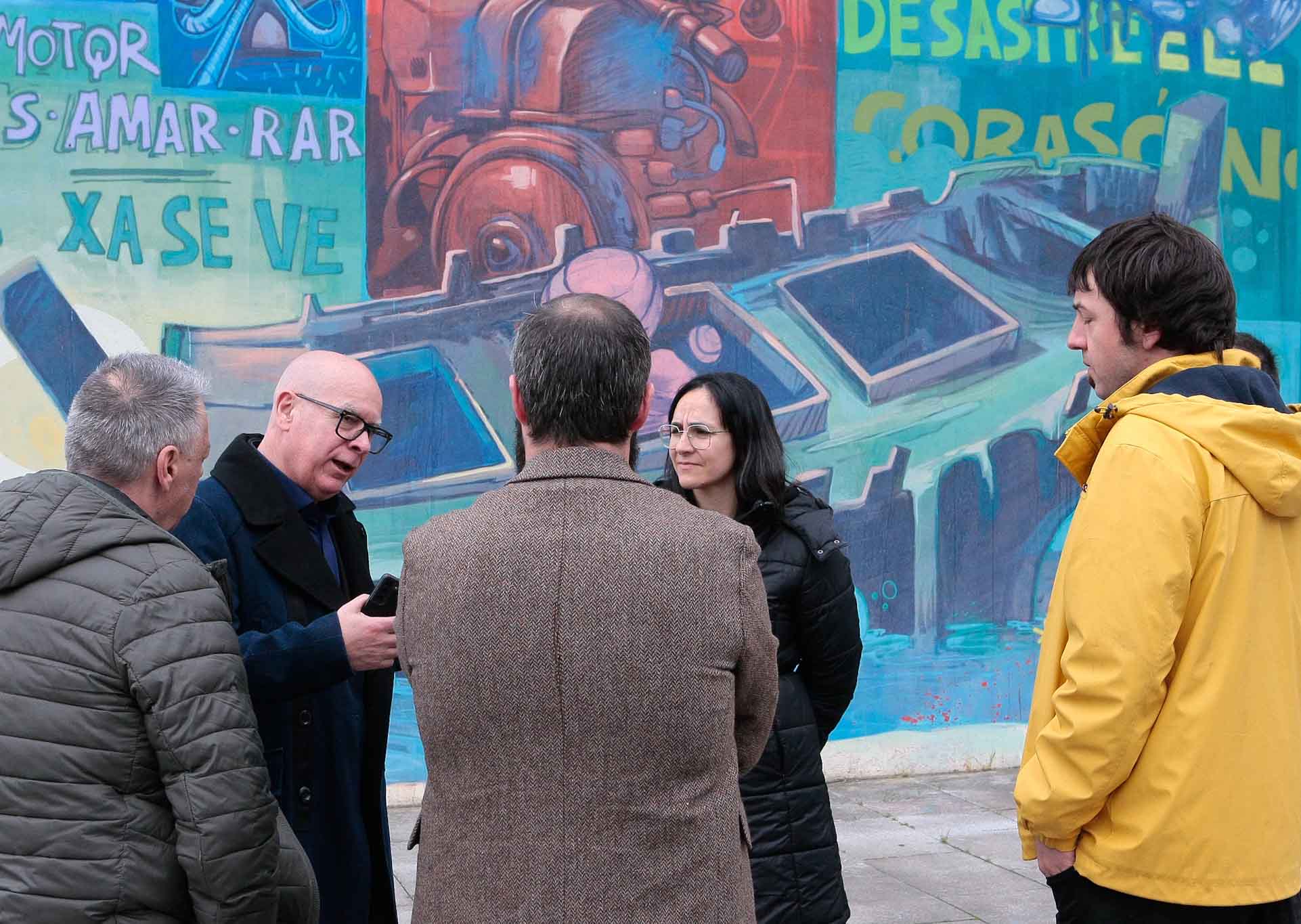 El muralismo cobra fuerza en la provincia de A Coruña