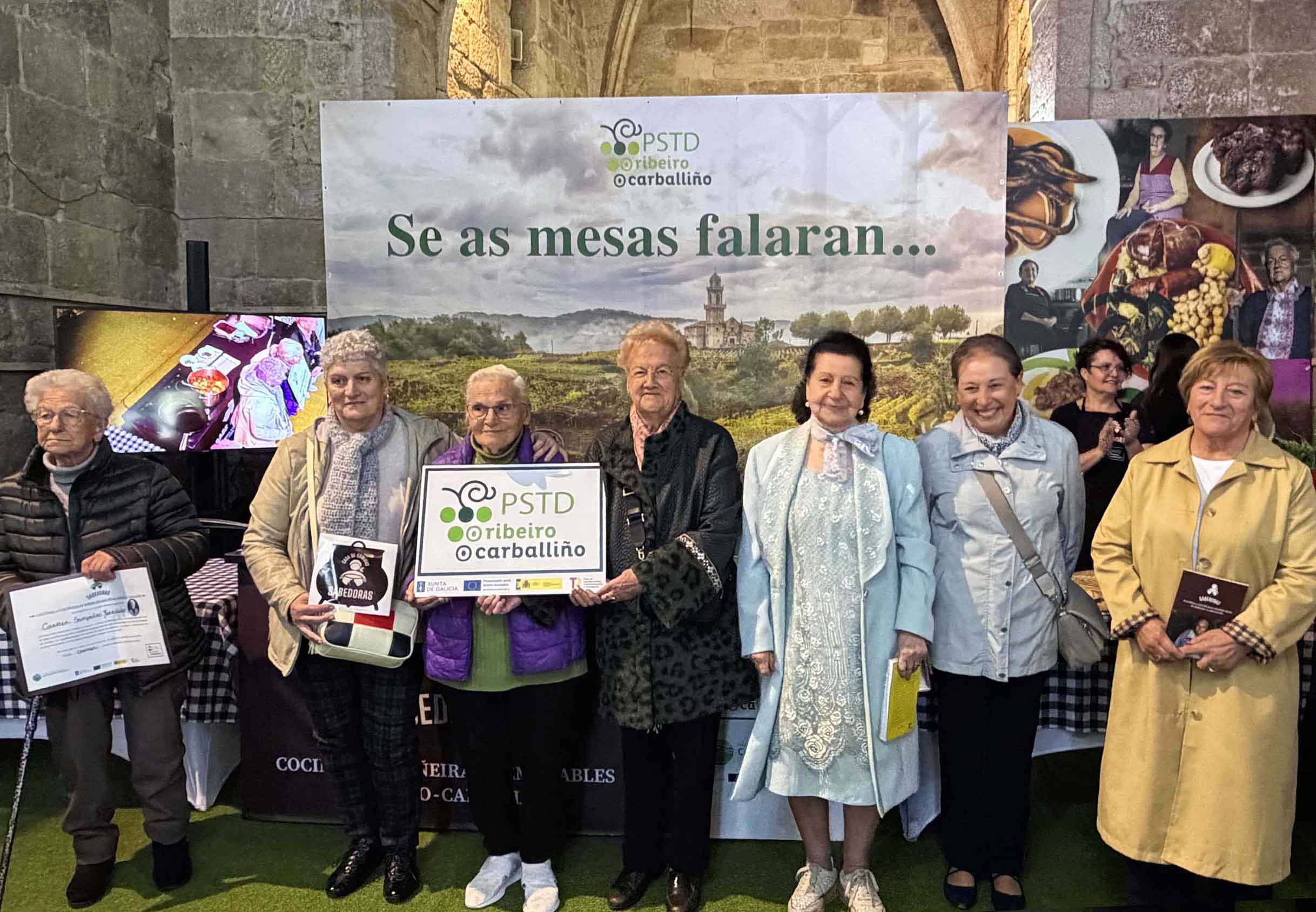 Sesenta restaurantes de Ribeiro-O Carballiño incorporarán a sus cartas recetas tradicionales de ‘Sabedoras’