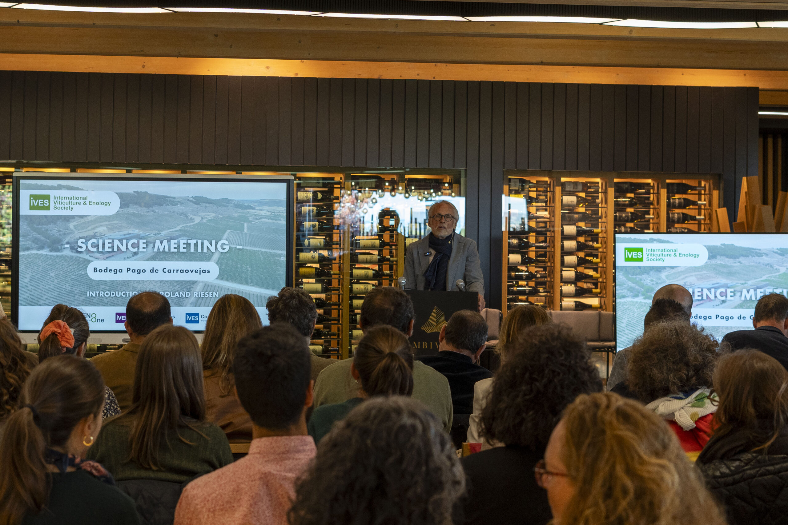 Alma Carraovejas acogió a la comunidad internacional del vino en el X Congreso IVES 