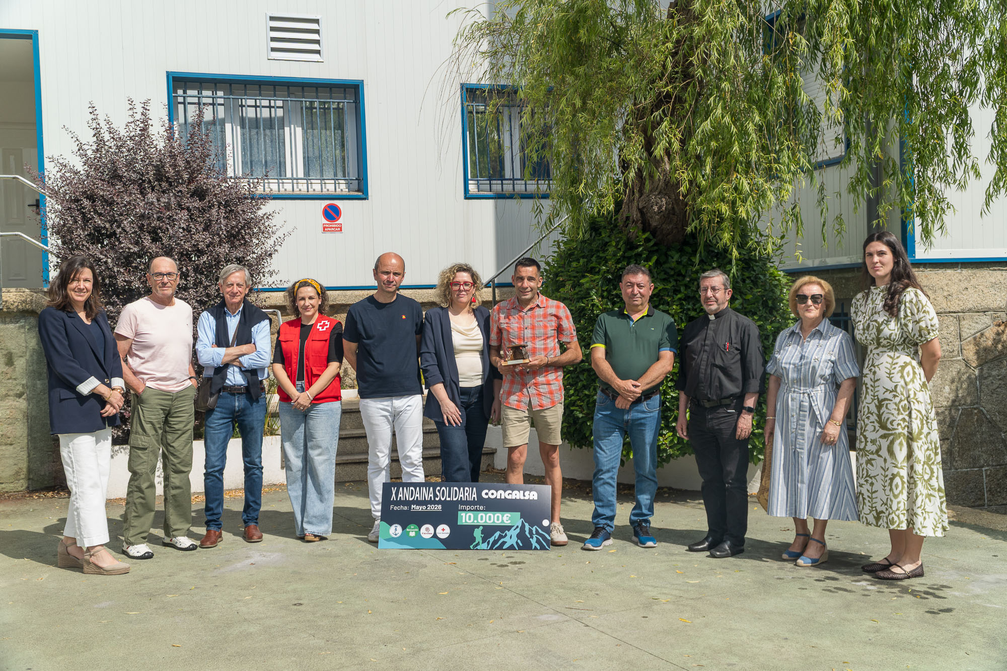 La X Andaina Solidaria de Congalsa recauda 1.500 kilos de alimentos 