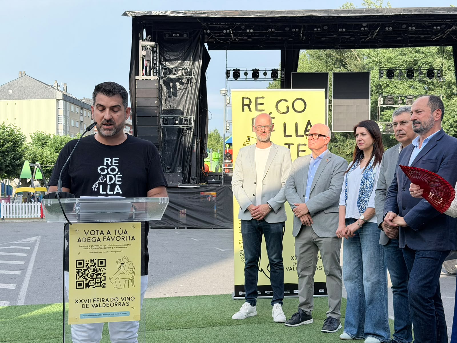 Con gran presencia popular arrancó la XXXVII Feria del Vino de Valdeorras