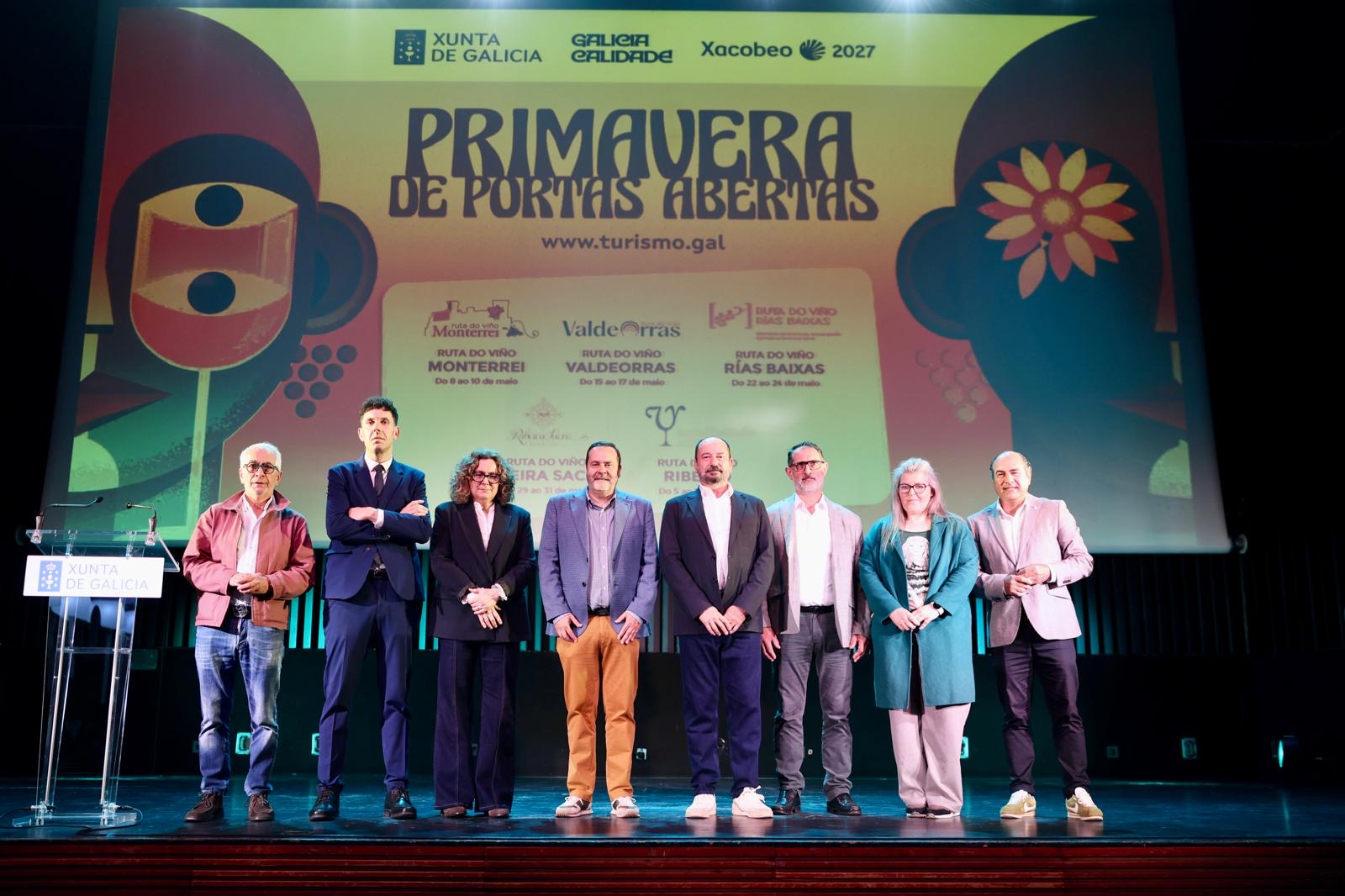 Comienza la fiesta del enoturismo en Galicia