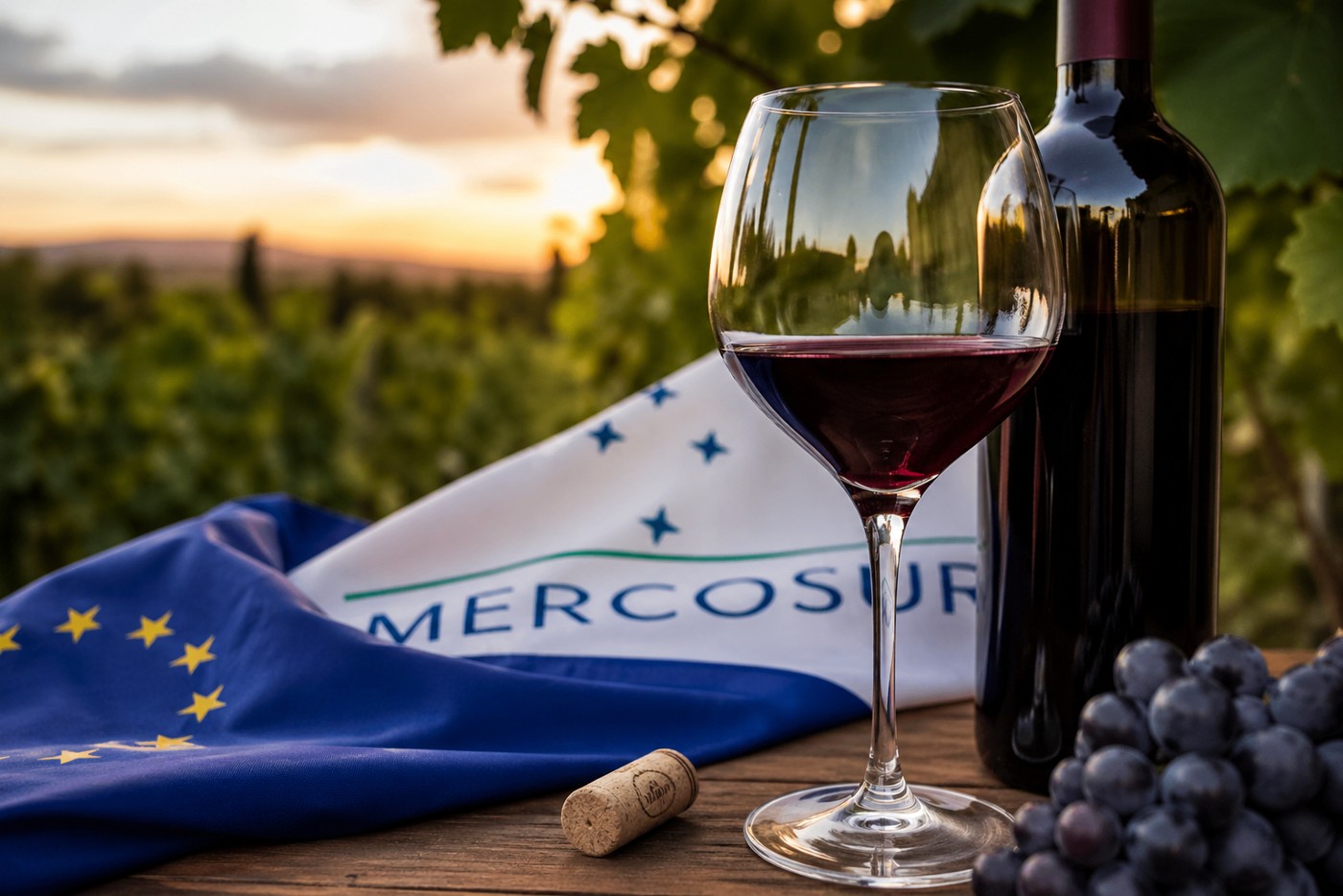 La FEV defiende los beneficios del acuerdo con Mercosur para el vino español
