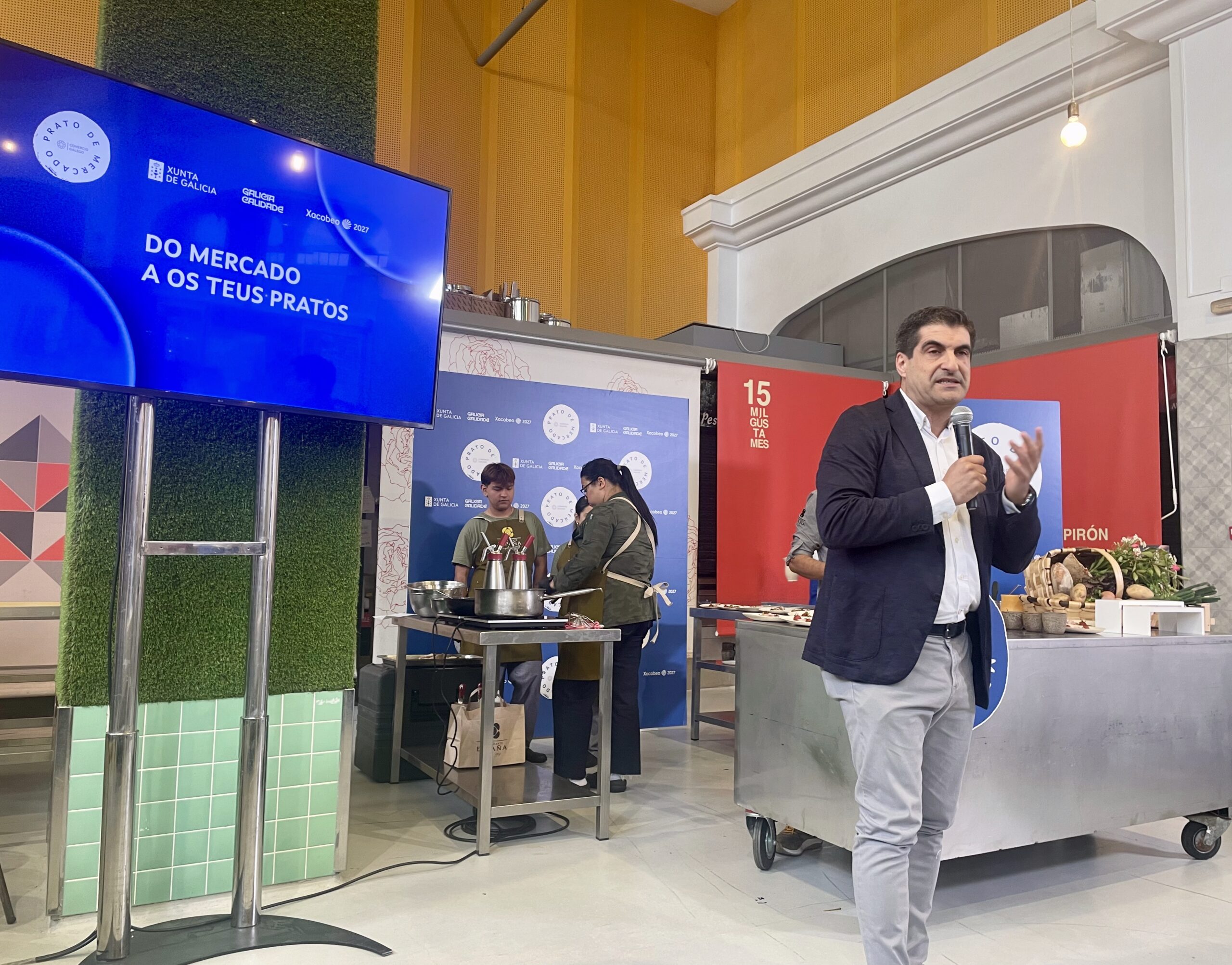 Nuevo diálogo de cocina y mercado