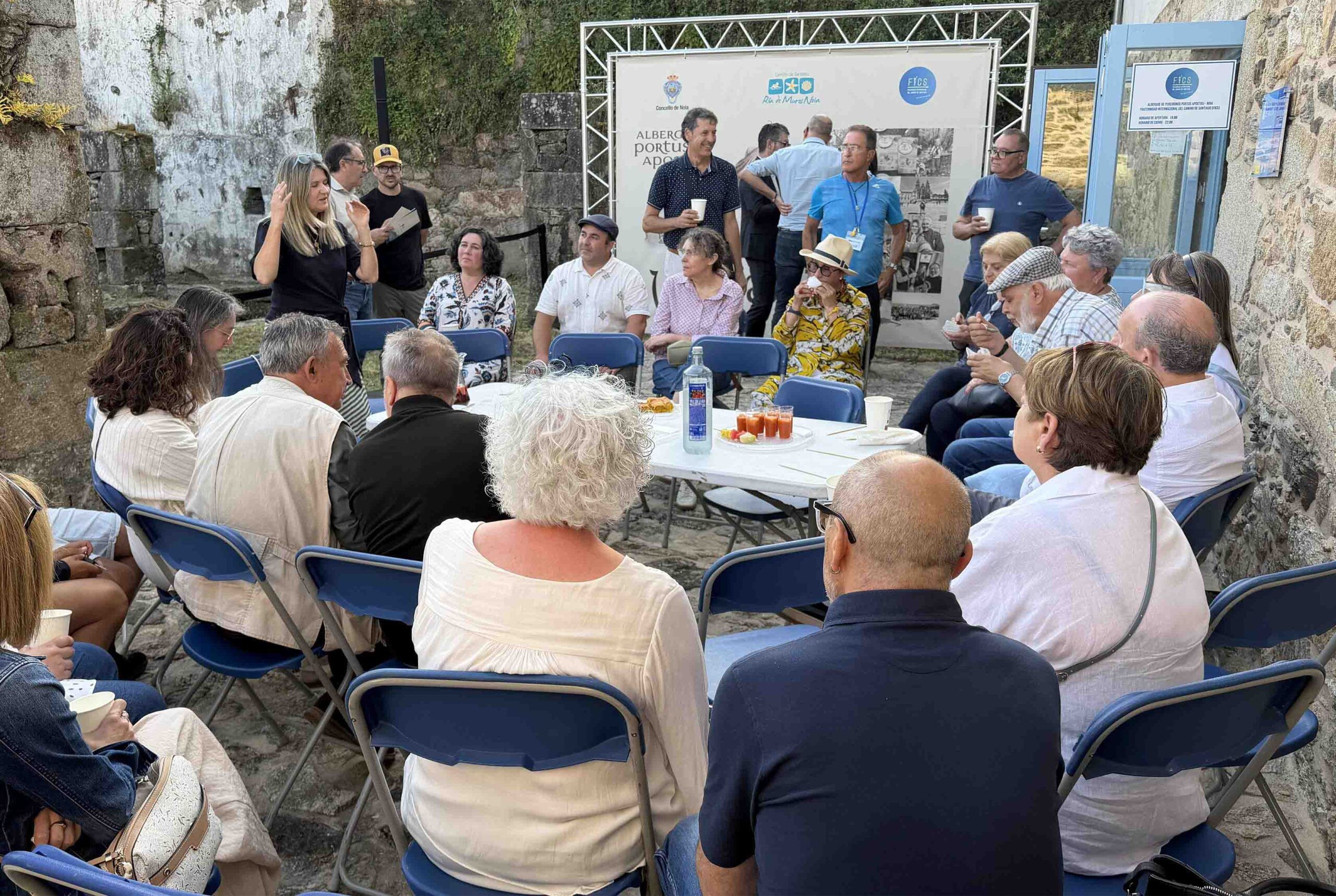 Inaugurado el albergue Portus Apostoli, el primero del Camino de la Ría de Muros Noia 