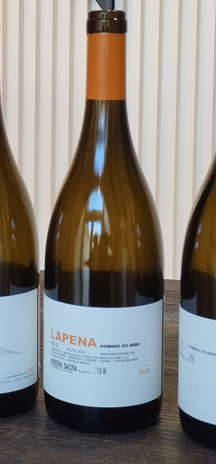 El vino gallego Lapena 2023, 100 puntos en la Guía Peñín 