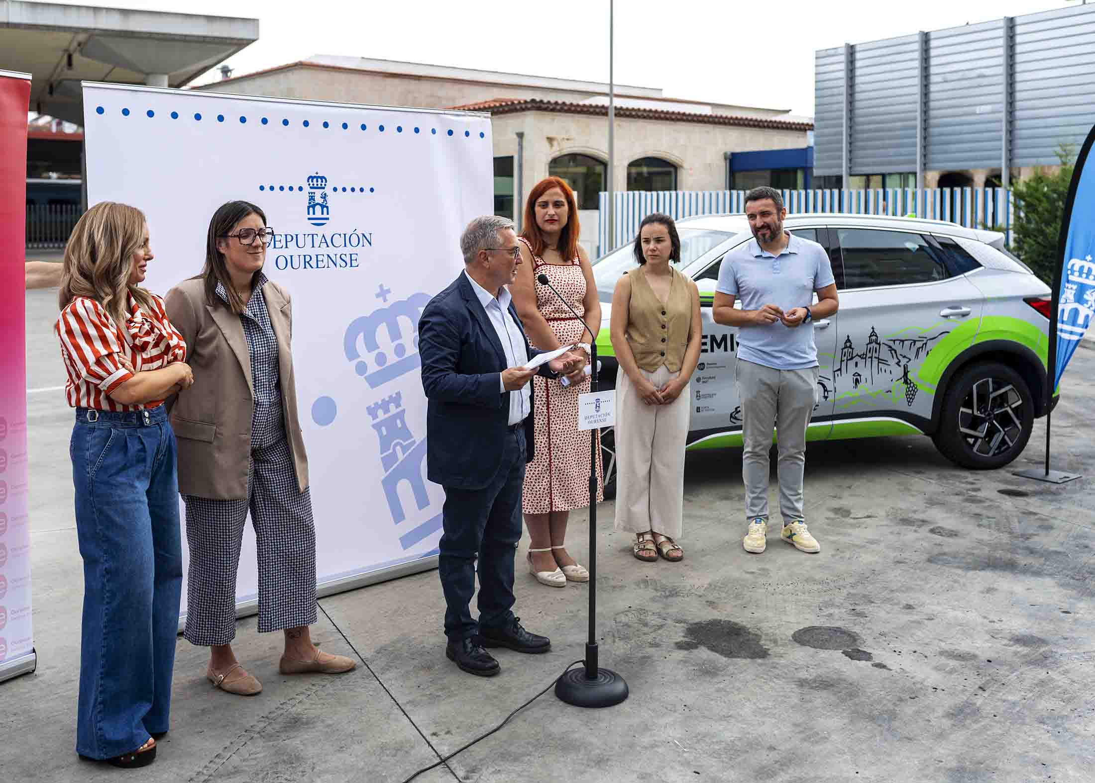 La Deputación de Ourense impulsa la movilidad sostenible en la Ribeira Sacra