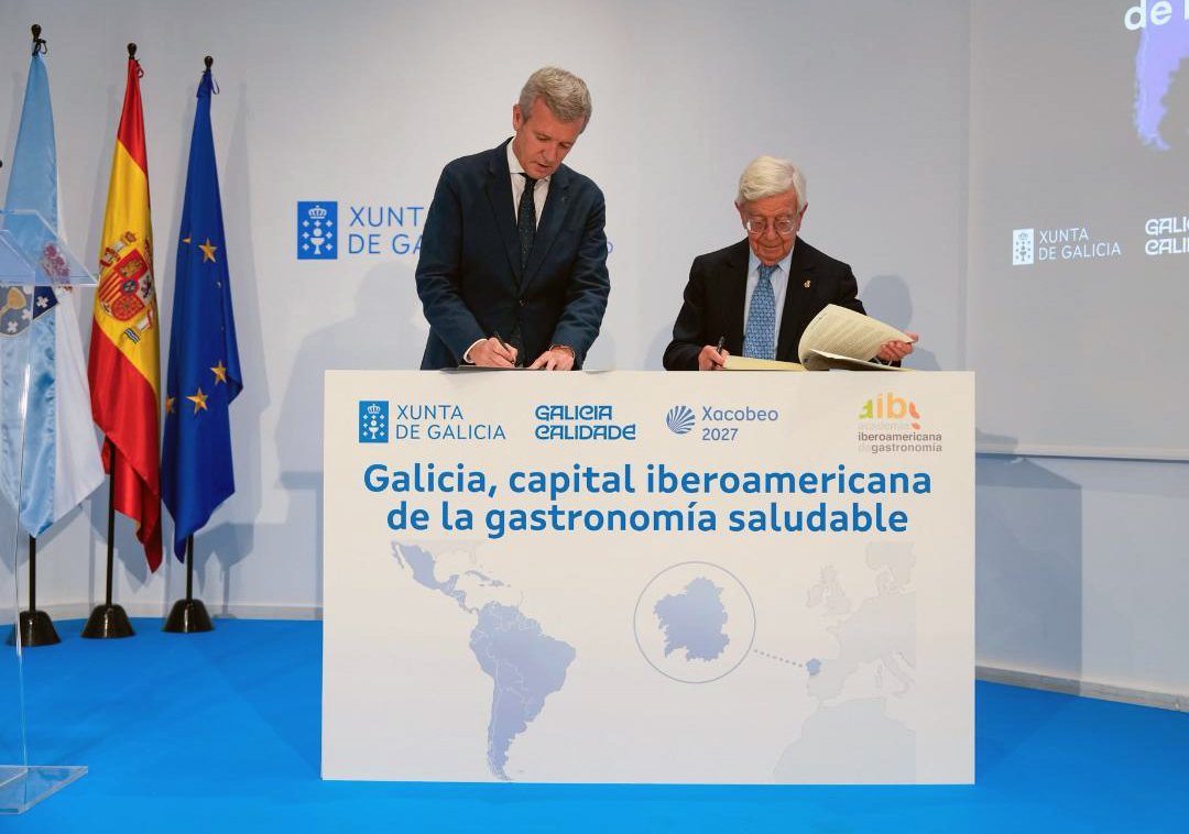 Galicia, Capital iberoamericana de la gastronomía saludable hasta 2027