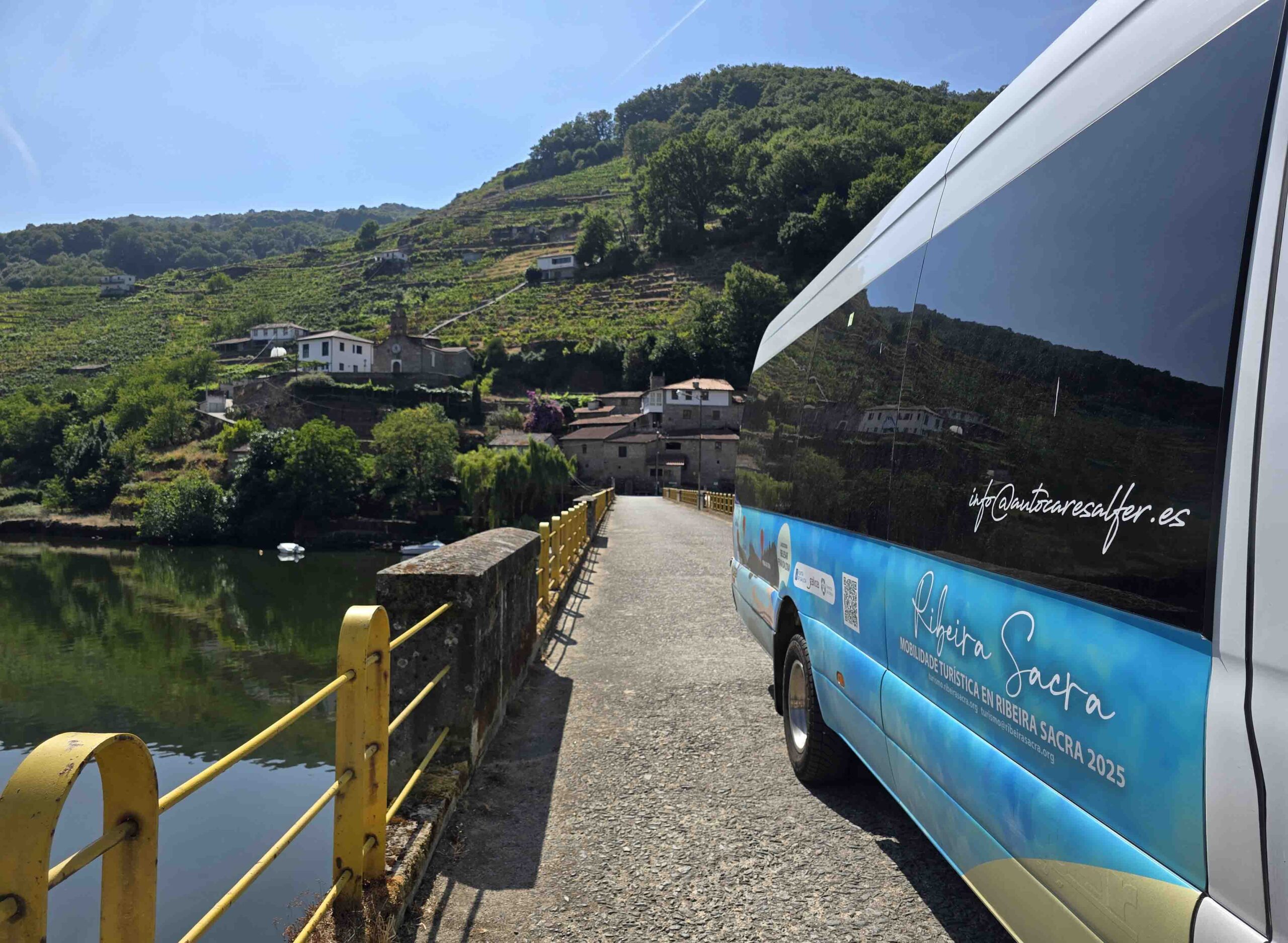 Regresan los servicios gratuitos de lanzadera en la Ribeira Sacra