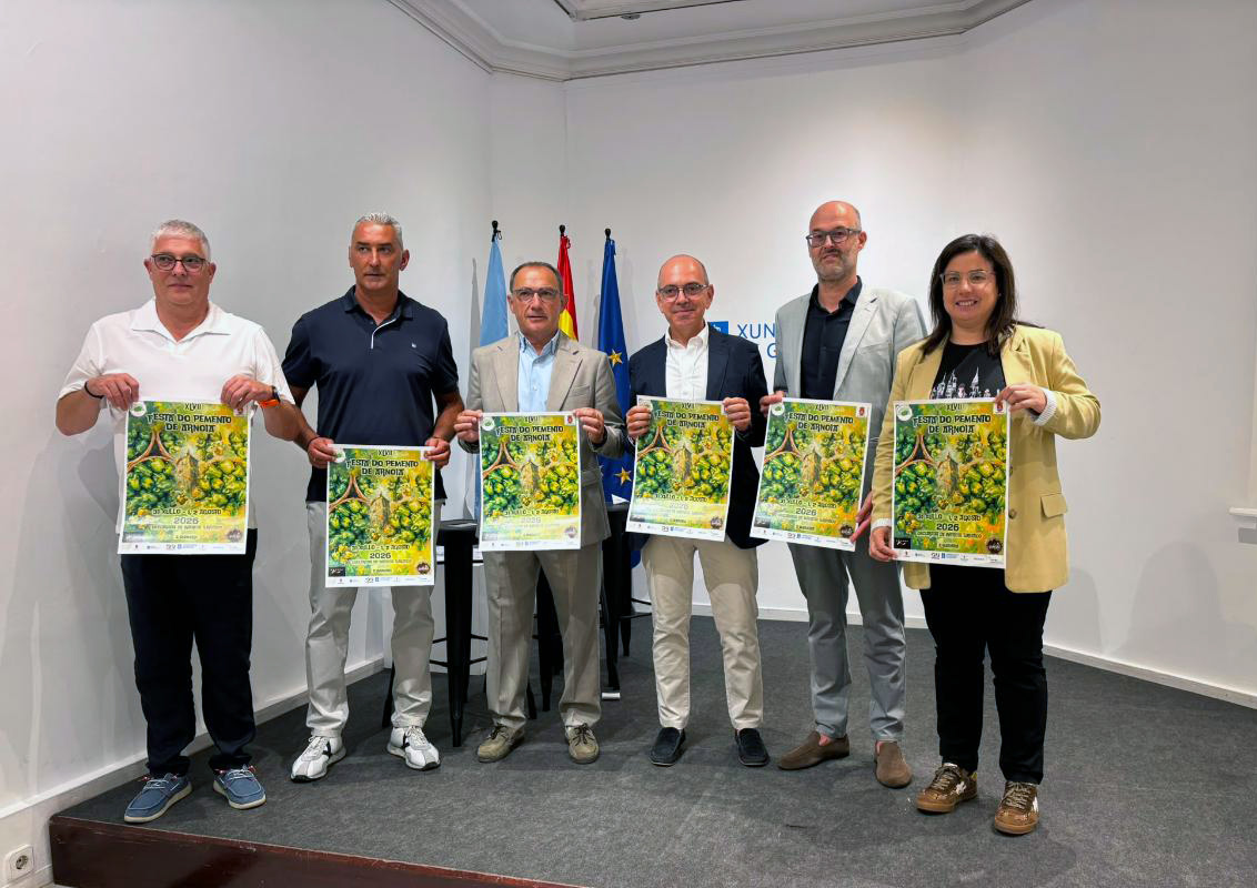 La Casa de Galicia en Madrid acoge la presentación de la Festa do Pemento da Arnoia