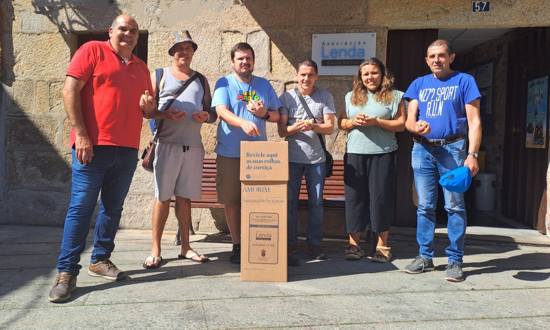 Redondela recoge más de 22.000 tapones en el primer año de ‘Re-cortiza’