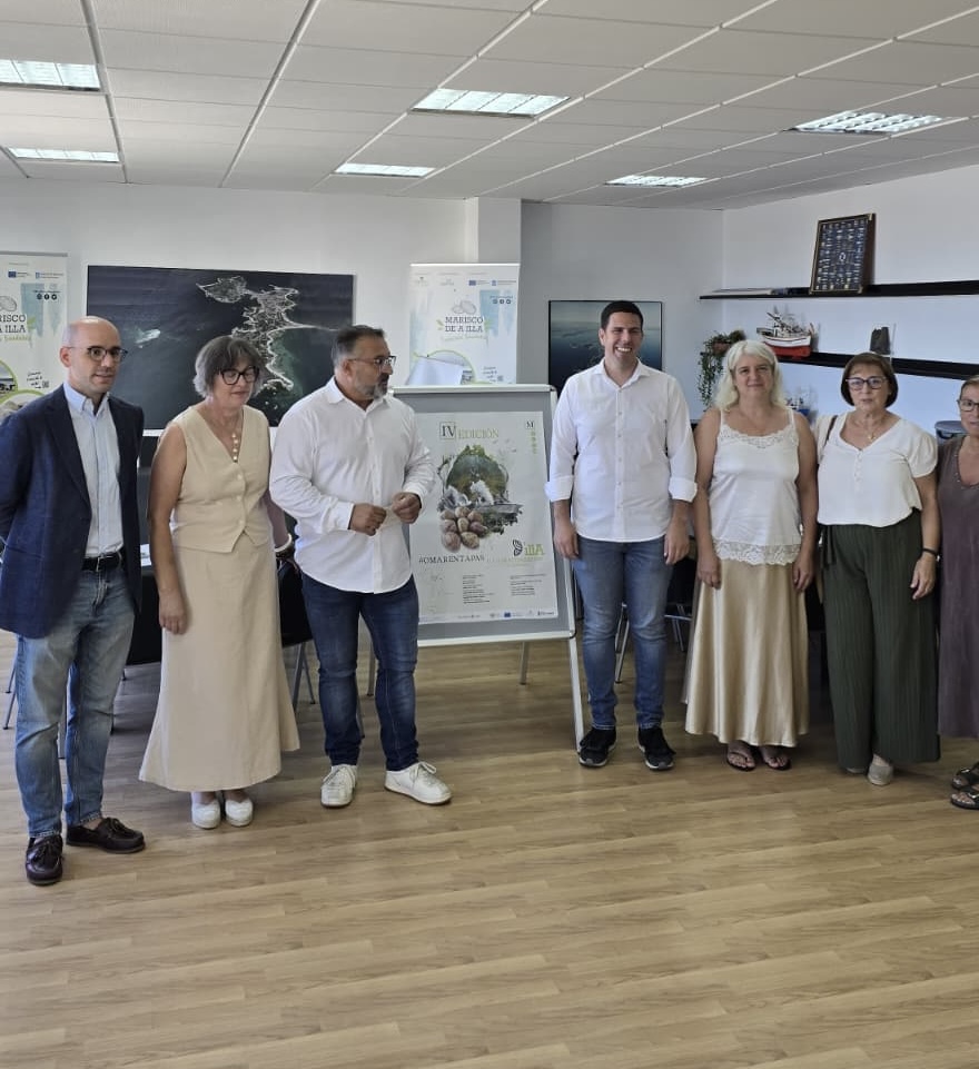 La almeja roja y las algas autóctonas, protagonistas en A Illa de Arousa