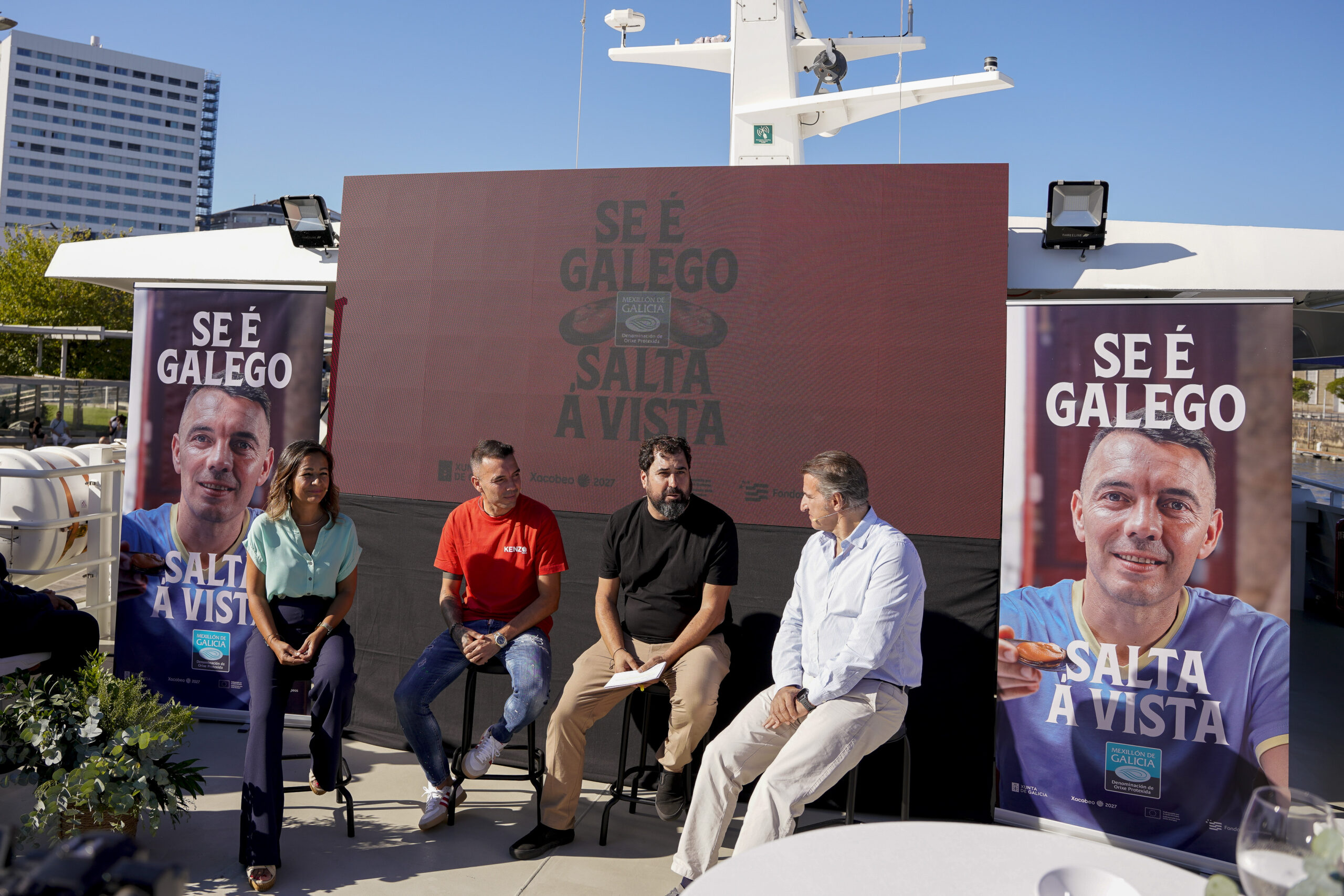 Iago Aspas, protagonista de la nueva campaña de Mexillón de Galicia