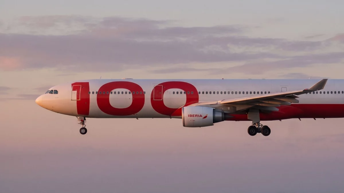 El próximo centenario de Iberia ya vuela por el mundo