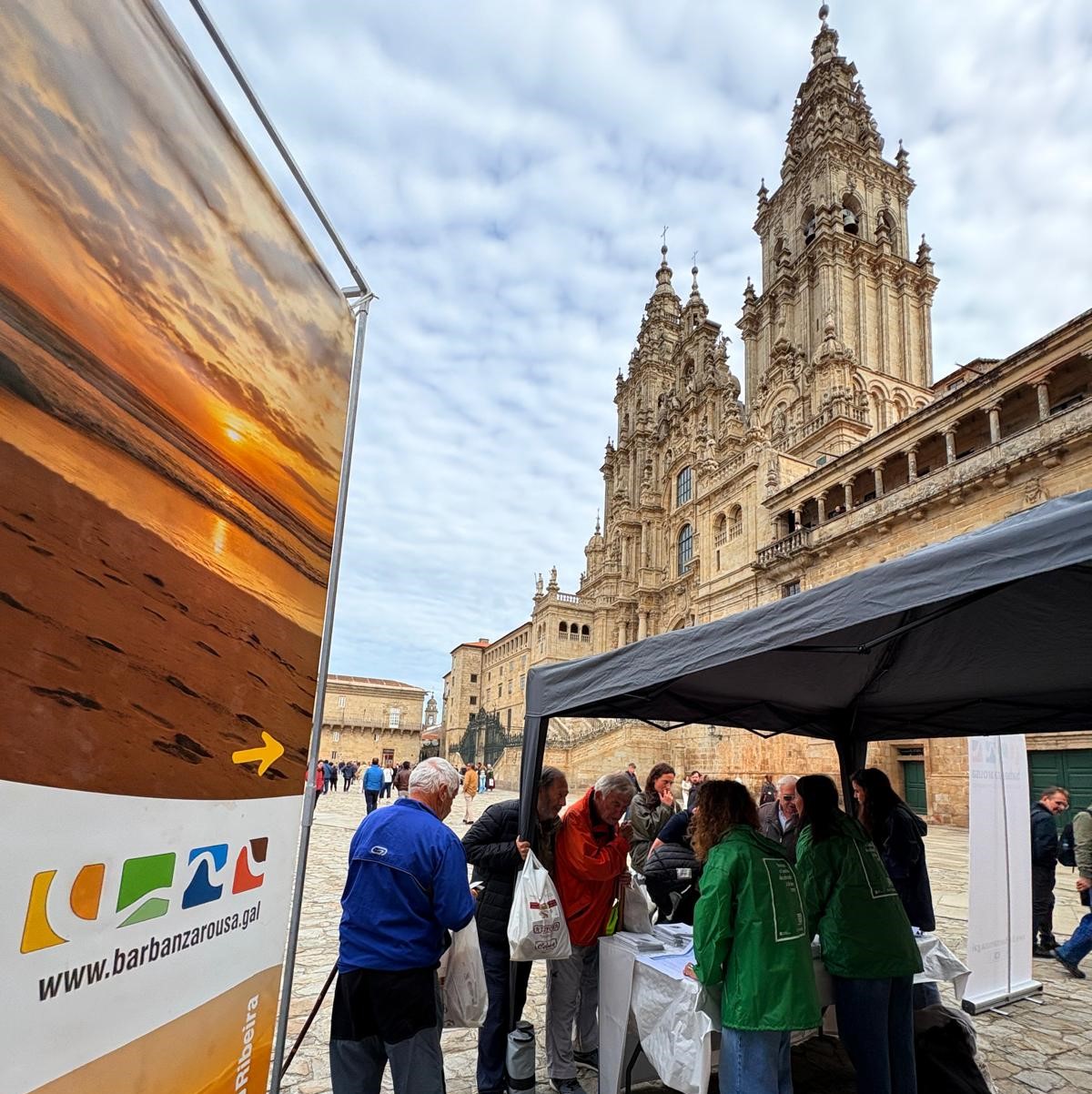 Barbanza Arousa promociona en Santiago el Camino A Orixe