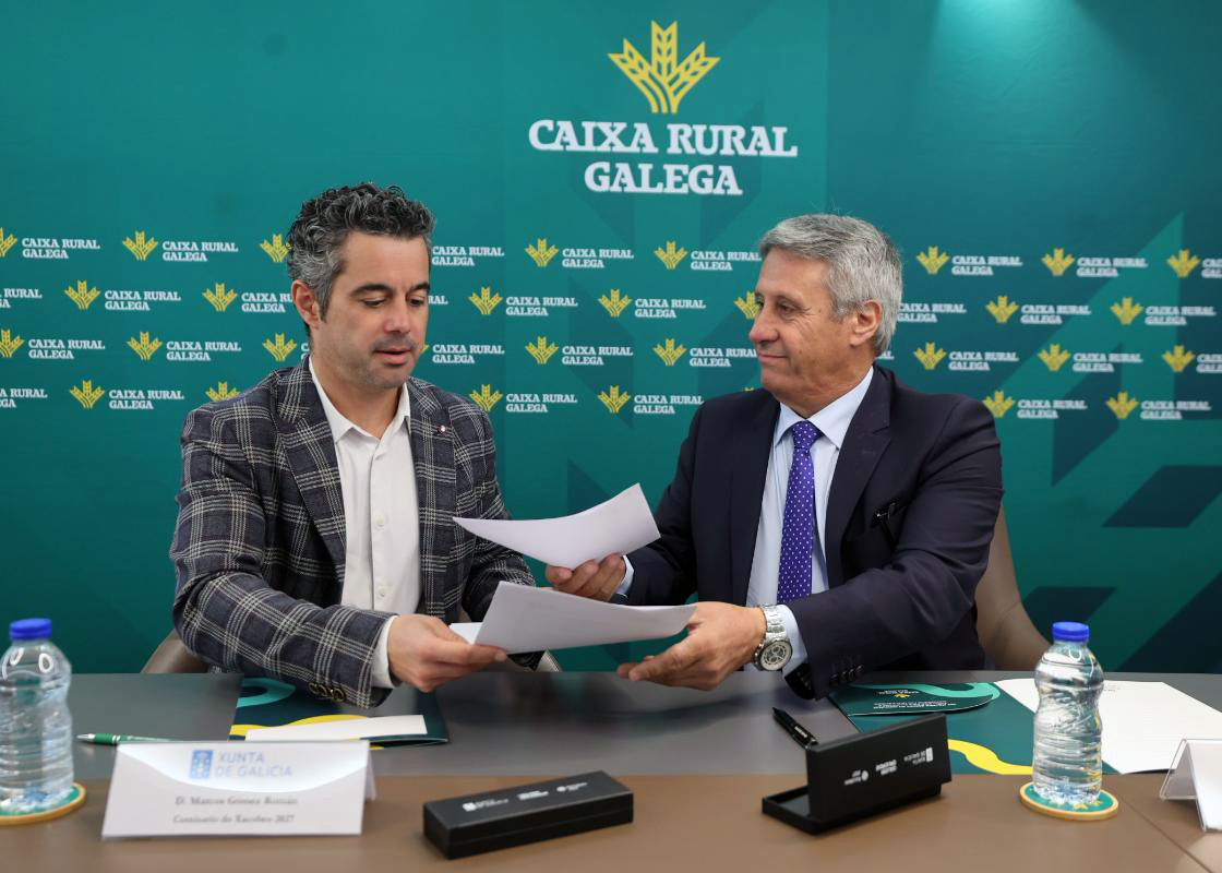 Caixa Rural Galega se suma al patrocinio del Xacobeo 2027